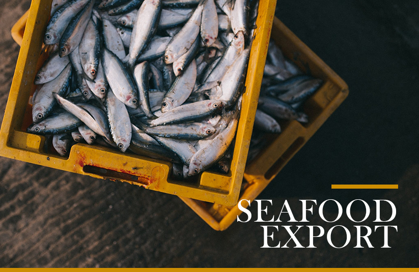 How do you export seafood?