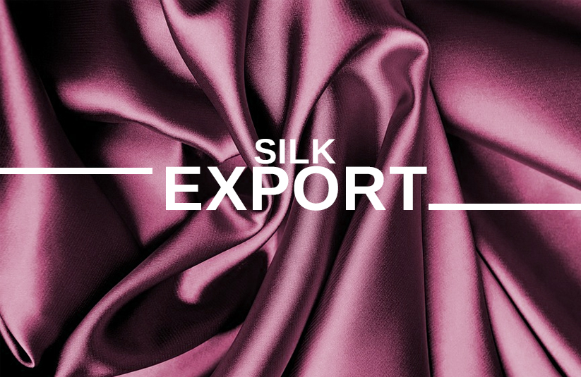 Does India export silk?
