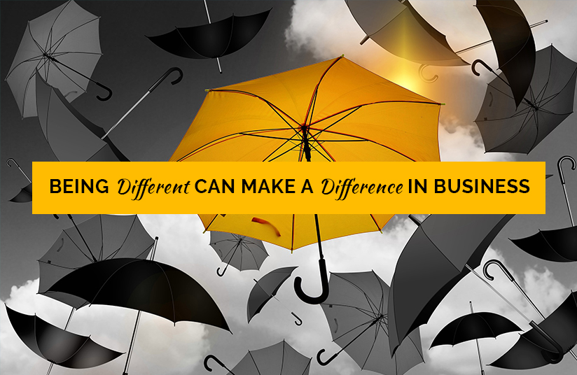 Being Different can Make a Difference in Business