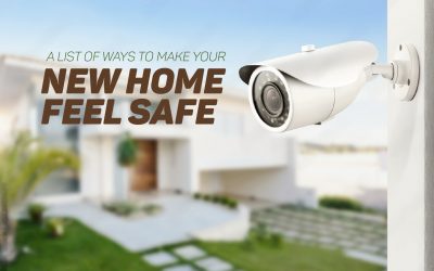 home security system - Ways to Make Your New Home Feel Safe