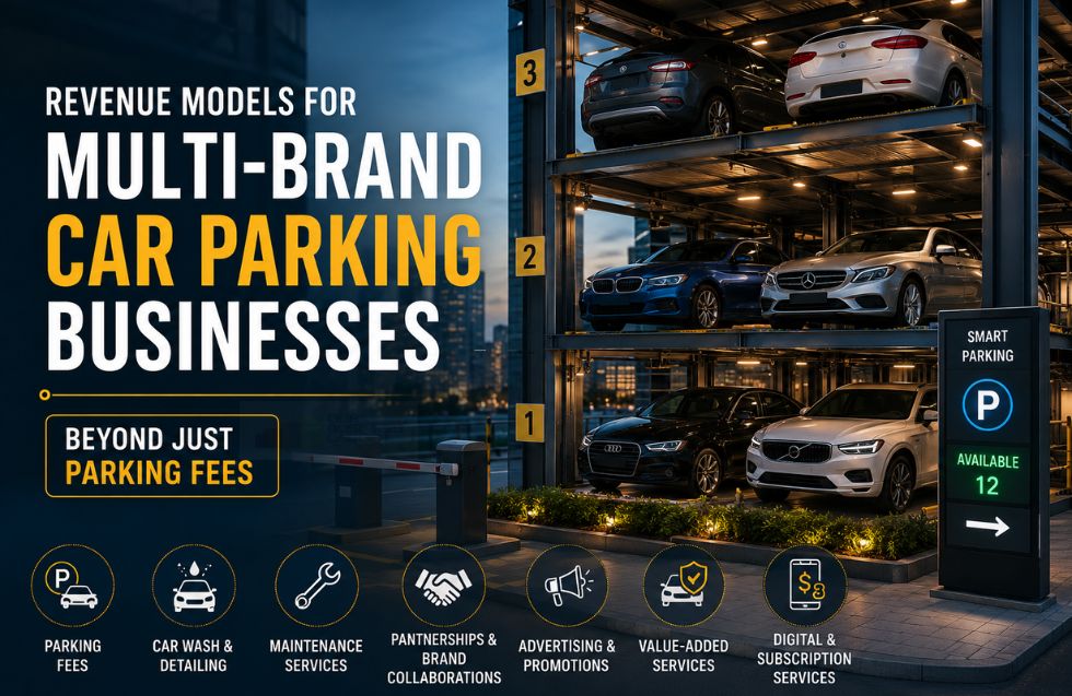 Revenue Models for Multi-Brand Car Parking Businesses: Beyond Just Parking Fees