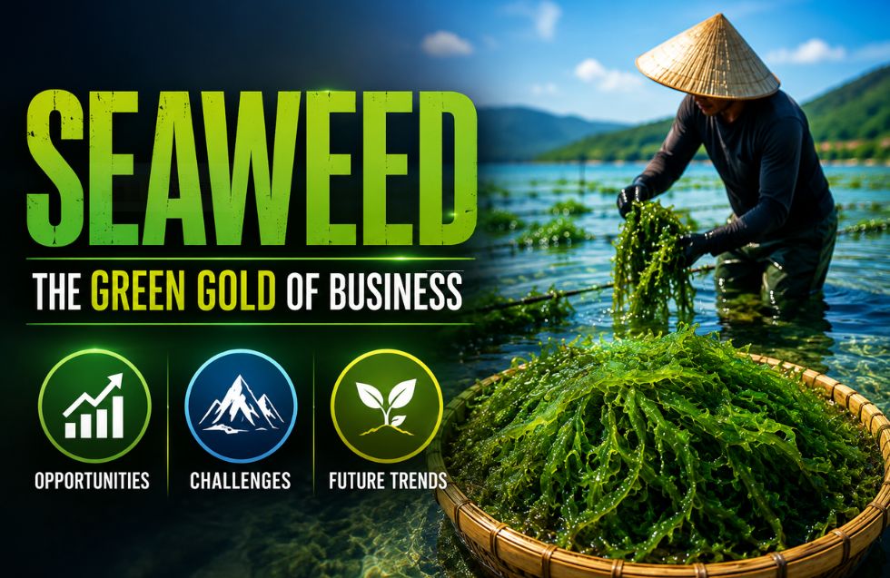 Seaweed: The Green Gold of Business – Opportunities, Challenges, and Future Trends