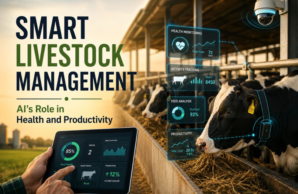 Smart Livestock Management: AI’s Role in Health and Productivity