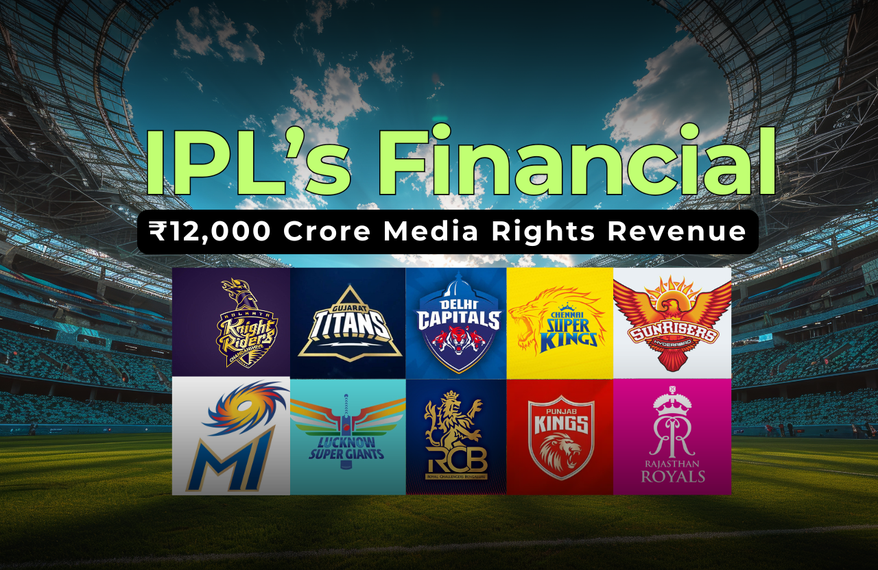 IPL’s Financial Empire: ₹12,000 Crore Media Rights Revenue Highlights Cricket’s Business Boom