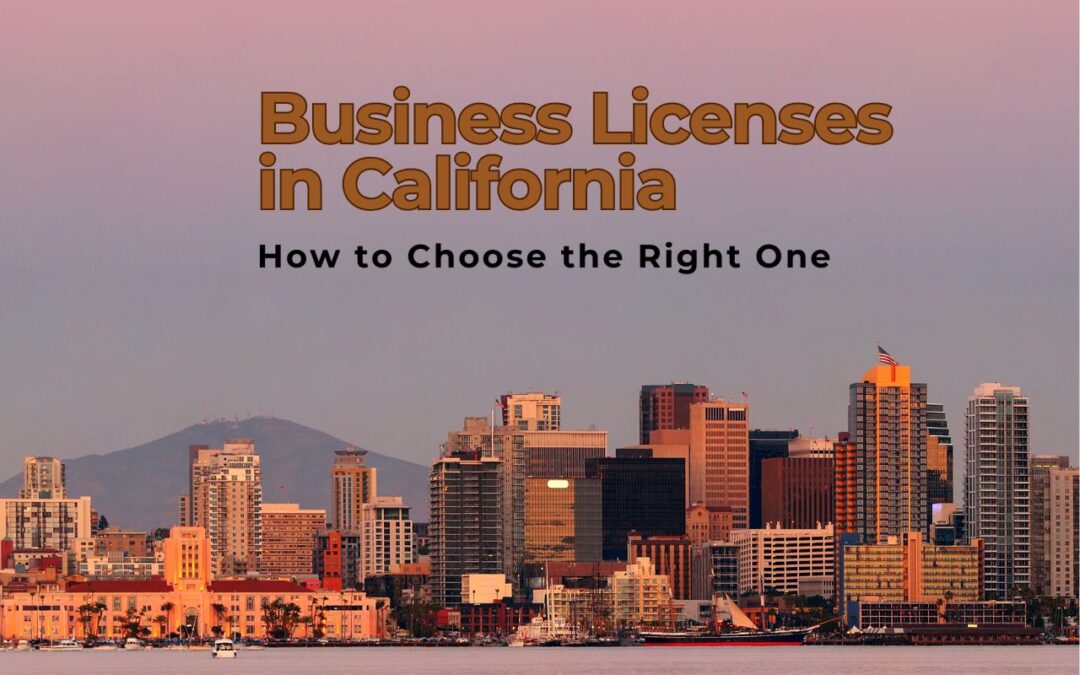 Types of Business Licenses in California and How to Choose the Right One