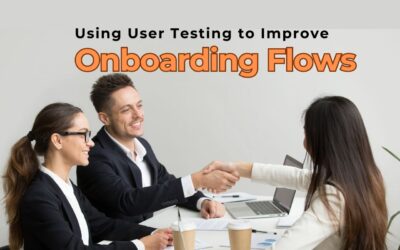 Using User Testing to Improve Onboarding Flows and Retention
