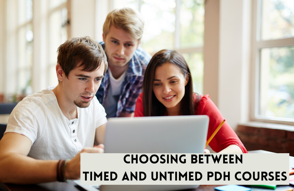 Choosing Between Timed and Untimed PDH Courses