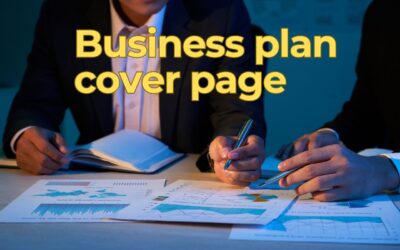 How to Create a Professional Business Plan Cover Page