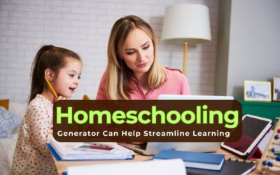 Homeschooling Multiple Kids? How a Generator Can Help Streamline Learning
