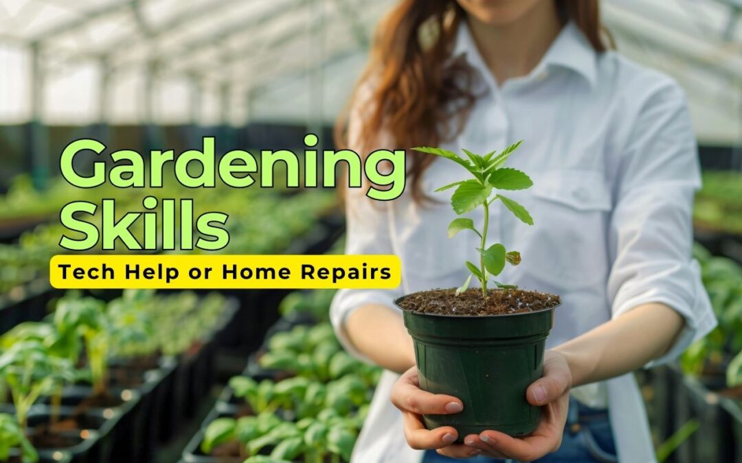 How to Trade Your Gardening Skills for Tech Help or Home Repairs