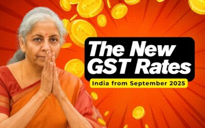 What are the new GST rates in India from September 2025