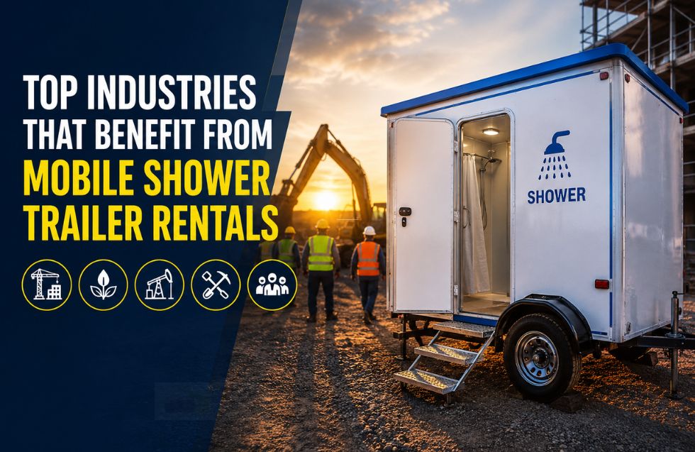 Top Industries That Benefit from Mobile Shower Trailer Rentals