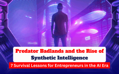 Predator Badlands and the Rise of Synthetic Intelligence: 7 Survival Lessons for Entrepreneurs in the AI Era