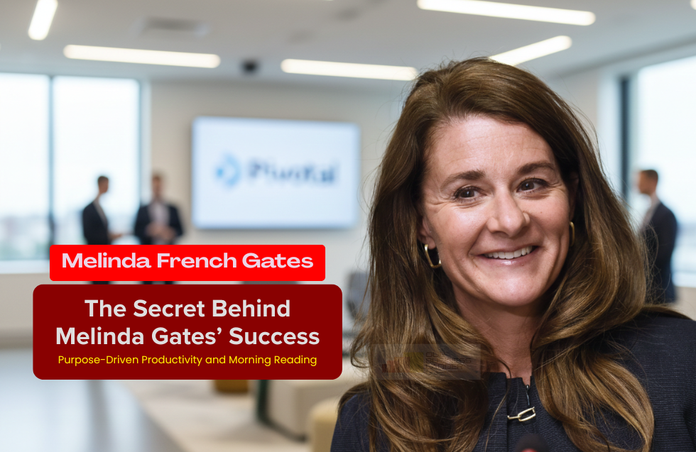 The Secret Behind Melinda Gates’ Success: Purpose-Driven Productivity and Morning Reading