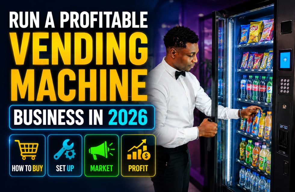 How to Buy, Set Up, Market and Run a Profitable Vending Machine Business in 2026