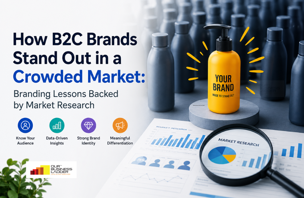 How B2C Brands Stand Out in a Crowded Market: Branding Lessons Backed by Market Research
