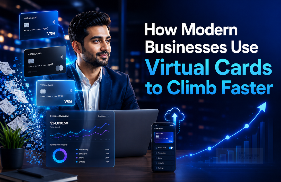 How Modern Businesses Use Virtual Cards to Climb Faster Without Drowning in Receipts