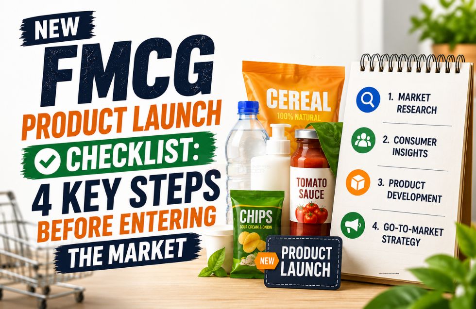 New FMCG Product Launch Checklist: 4 Key Steps Before Entering the Market
