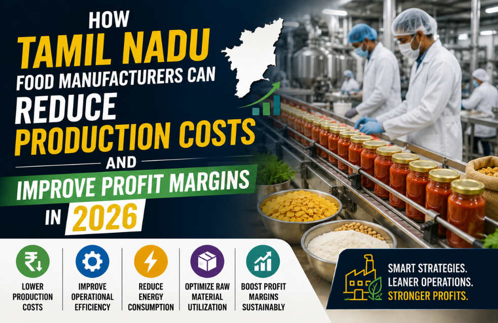 How Tamil Nadu Food Manufacturers Can Reduce Production Costs and Improve Profit Margins in 2026